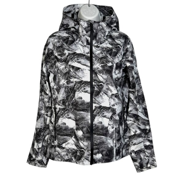 Lululemon Break A Trail Jacket Hooded Windbreaker Take Flight Grey Multi 8 - Picture 7 of 16